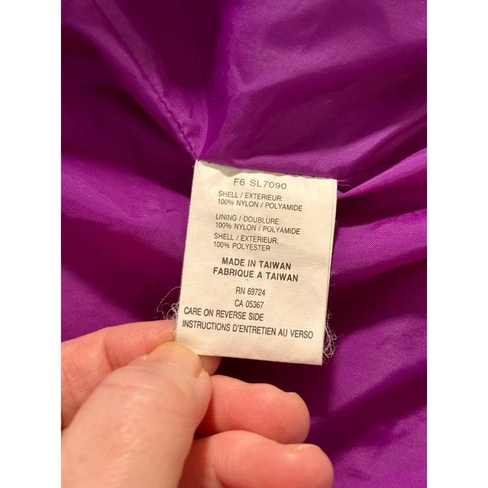 Columbia Bugaboo 3-in-1 Interchange Jacket Womens Medium Purple VTG Ski Retro